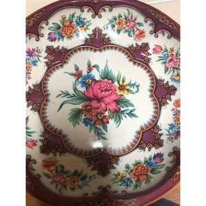 Vintage 1971 Daher Decorated Ware Floral